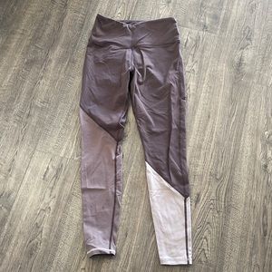 Purple Senita Leggings with 2 Pockets, Portland Pants